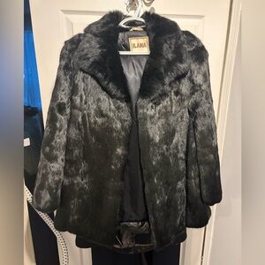 Vintage fur coat by “Ilana” - S